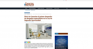 ‘Canarias sin Deuda’, en la revista de emprendimiento ‘Canarias Empresarial’