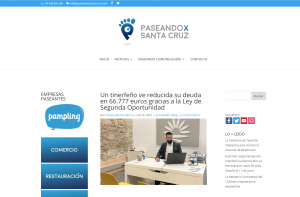 ‘Canarias Sin Deuda’ vuelve a la web ‘PaseandoxSantaCruz’