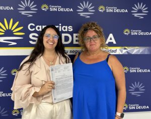 Cancelan una deuda de unos 90.000 euros a una canaria tras un ERTE